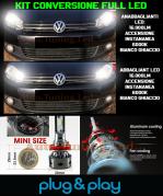 Ampoules Croisement + Route Journée VW Golf 6 VI No Diagnostic 16.000LM
