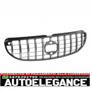 GRILLE FRONT GRILLE FOR SMART 453 FORTWO COUPE CABRIO CHROME SPORTS GRILLE