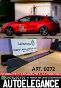 SOTTO MINIGONNE ADATTE PER SEAT IBIZA 6J IBIZA 6F IBIZA KJ 08-21 NERO LUCIDO
