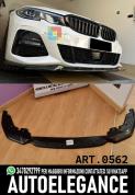 SPLITTER ADATTO PER BMW SERIE 3 G20 G21 MSPORT 2018-2022 NERO LUCIDO LOOK SPORT
