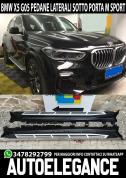 BMW X5 G05 DAL 2018 IN POI PEDANE LATERALI SOTTO PORTA ANTISCIVOLO .-