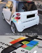 Doppelt Dunst Intelligent Fortwo 451 2012-2015 Spoiler Diffusor Hinten ABS