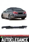 Diffusore Posteriore Sportivo Performance Nero Lucido adatto per BMW F10 F11 535