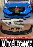 SPLITTER ADATTO PER BMW SERIE 1 F40 MSPORT NERO LUCIDO LOOK SPORTIVO
