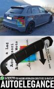 DIFFUSORE RS3 ADATTO PER A3 8V 2012-2016 SOLO PER PARAURTI SLINE