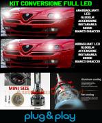 Alfa Romeo Gtv Set LED Ampoules Feux + Croisement 16.000LUMEN