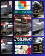 SOTTOPARAURTI POSTERIORE ADATTO PER AUDI TT 8S "SOLO PER VERSIONE S-LINE"