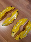 ALFA ROMEO GIULIETTA SET 4x COVER COPRI PINZE FRENI ROSSO NERO GIALLO BLU YELLOW