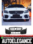 Paraurti anteriore adatto per Mercedes Classe C W205 S205 C205 A205 (2014-2020)