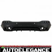 diffusore posteriore con terminali di scarico neri adatto per mercedes gle w167
