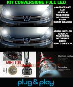 Peugeot 807 Set LED Ampoules Feux + Croisement 16.000LUMEN