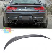 BMW Serie 6 F13 Cabrio Heckspoiler Sul Motorhaube IN ABS - Look M6