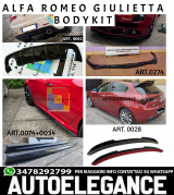 BODYKIT ALFA ROMEO GIULIETTA LOOK TUNING DESIGN SPORTIVO