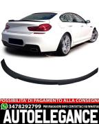 SPOILER POSTERIORE ADATTO PER BMW SERIE 6 F06 LOOK NERO OLUCIDO DESIGN SPORTIVO