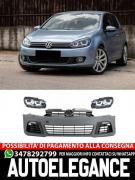Paraurti anteriore con fari LED adatta per VW Golf VI 6 MK6 (2008-2013)