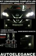 Nissan Qashqai II J11 Croisement Route Feu de Brouillard LED 16.000LM - At