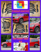 PARAFANGHI ALLARGATI ADATTI PER VW CADDY MK3 FL2 2015-2020 LOOK NERO OPACO