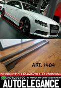 MINIGONNE ADATTE PER AUDI A4 B8 2007-2015 LOOK TUNING GREZZE DESIGN SPORTIVO