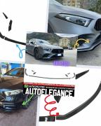 KIT AERO ADATTO PER MERCEDES CLASSE A W177 AMG CON BAFFO NERO LUCIDO (ADESIVO)