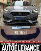 SPLITTER ADAPTÉ À SEAT CUPRA LEON 2020+ DESIGN SPORTIF LOOK NOIR BRILLANT