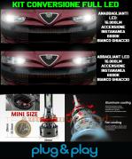 Alfa Romeo 146 Set LED Ampoules Feux + Croisement 16.000LUMEN
