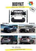 BODYKIT ADATTO PER MERCEDES CLASSE A W177 HB (2018-UP) A45 DESIGN