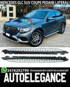 PEDANE LATERALI MERCEDES GLC COUPE C253 2015+ SOTTOPORTA DESIGN SPORTIVO AMG 02