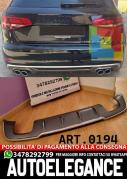 SOTTO PARAURTI PER AUDI A3 8V SPORTBACK 2016-2019 STANDARD DIFFUSORE LOOK S3