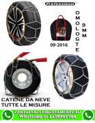 KIT CATENE DA NEVE 9mm PNEUMATICO GOMMA 215 55 R17