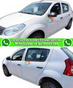 DACIA SANDERO STEPWAY 2008-2012 KIT 4 DEFLETTORI ARIA FINESTRINI ANTITURBO IN ABS
