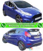 FORD FIESTA MK7 3 PORTE 2009-2017 KIT 2 DEFLETTORI ARIA FINESTRINI ANTITURBO IN ABS