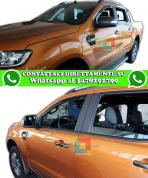 FORD RANGER III 4 PORTE 2012+ KIT 2 DEFLETTORI ARIA FINESTRINI ANTITURBO IN ABS