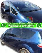 FORD S-MAX 5 PORTE 2006-2010 KIT 4 DEFLETTORI ARIA FINESTRINI ANTITURBO IN ABS