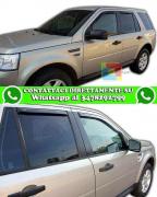 LAND ROVER FREELANDER 2 2007-2014 KIT 4 DEFLETTORI ARIA FINESTRINI ANTITURBO IN ABS