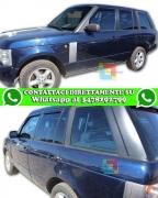 LAND ROVER RANGE ROVER EVOQUE 2011+ KIT 4 DEFLETTORI ARIA FINESTRINI ANTITURBO IN ABS