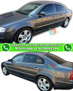 SKODA SUPERB 2002-2008 KIT 4 DEFLETTORI ARIA FINESTRINI ANTITURBO IN ABS