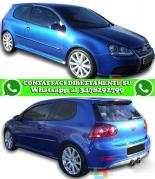 VW GOLF 5 3 PORTE 2003-2008 KIT 2 DEFLETTORI ARIA FINESTRINI ANTITURBO IN ABS