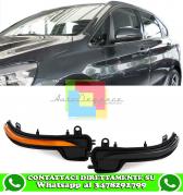 BMW X1 F48 2014-2018 FRECCE SPECCHI NERA FUME  A LED DINAMICHE