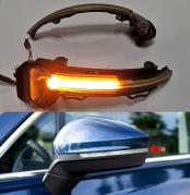 VW TOUAREG III 2018+ FRECCE SPECCHI NERA FUME  A LED DINAMICA