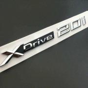 BMW X3 X4 X5 X5 COPPIA LOGHI DECORATIVI X DRIVE 2 0 ADESIVI 3M ACCIAIO INOX