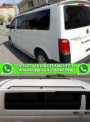 VW TRANSPORTER T5 T6 PASSO CORTO BARRE SUL TETTO MANCORRENTI NERI