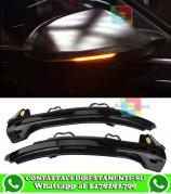 AUDI A6 4G C7 2012-2018 FRECCE SPECCHI NERA FUME  A LED DINAMICA