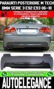 BMW SERIE 3 E92 E93 2006-2010 PARAURTI POSTERIORE DESIGN M TECH