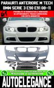 BMW SERIE 3 E90 E91 2008-2011 LCI PARAURTI ANTERIORE DESIGN M TECH