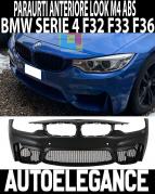 BMW SERIE 4 F32 F33 F36 2013-2017 PARAURTI ANTERIORE DESIGN M4