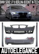 BMW SERIE 5 F10 BERLINA 2009-2017 PARAURTI ANTERIORE PARAURTI POSTERIORE E MINIGONNE LOOK M