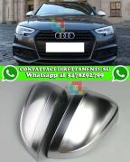 AUDI A4 B9 8W 2017+ AVANT BERLINA CALOTTE COPRI SPECCHI SATINATI LOOK SLINE S4