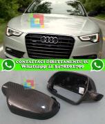 AUDI A5 COUPE CABRIO SPORTBACK 2010-2015 CALOTTE COPRI SPECCHI CARBONIO LOOK SPORTIVO
