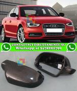 AUDI A4 B8 2012-2015 RESTYLING CALOTTE COPRI SPECCHI CARBONIO LOOK SPORTIVO