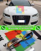 AUDI A5 S5 2007-2009 CALOTTE COPRI SPECCHI SATINATI LOOK SLINE